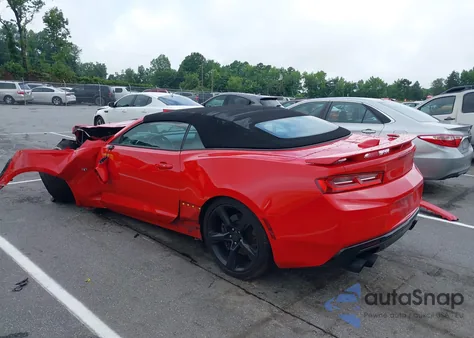 2016 Chevrolet Camaro 2Ss из США, поврежденный, VIN 1G1FH3D70G0170812